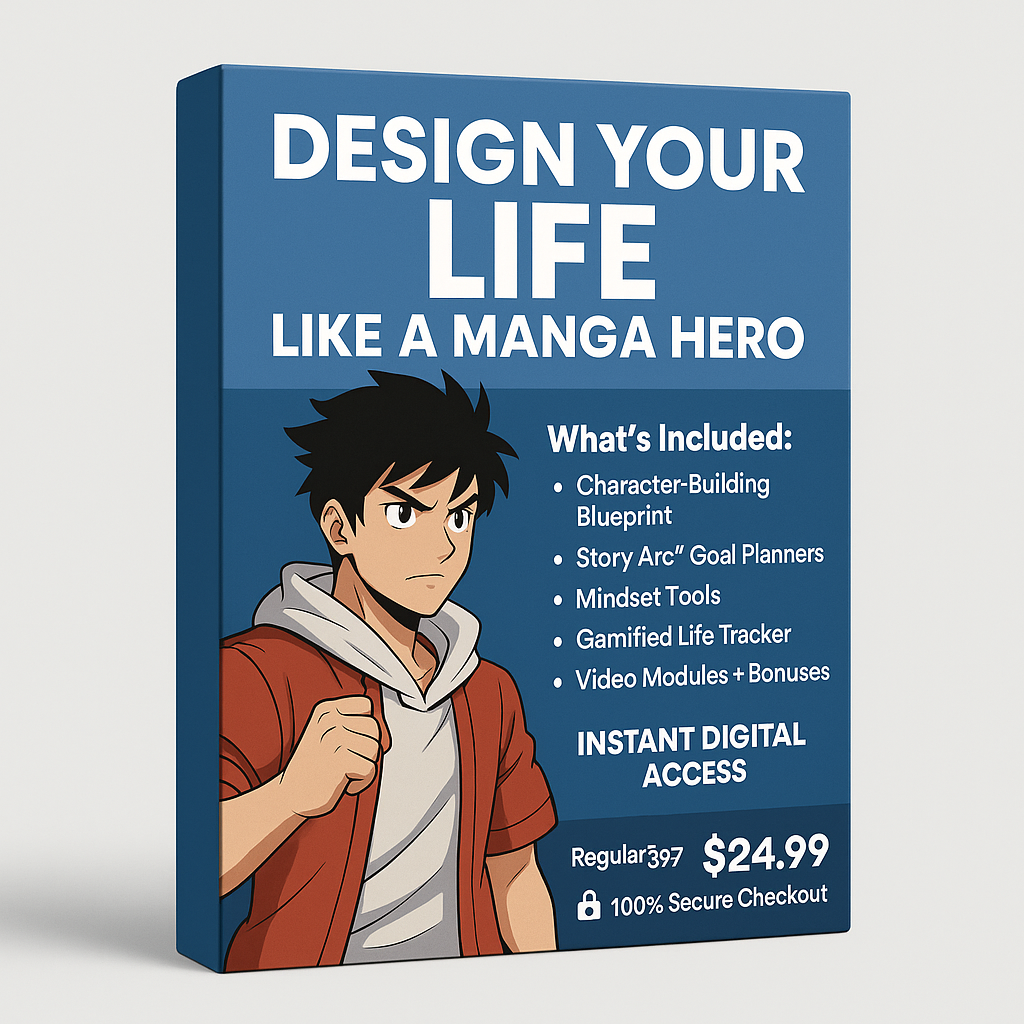 Design Your Life Like a Manga Hero