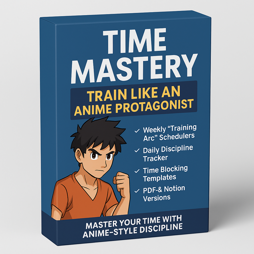 Time Mastery: Train Like an Anime Protagonist